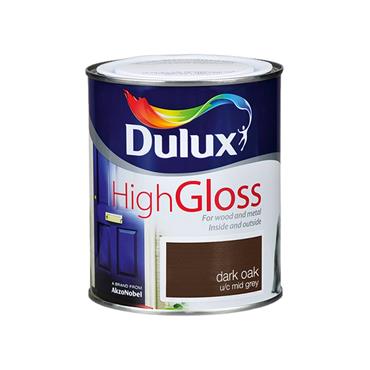 Dulux Colour Gloss Dark Oak 750ml