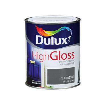 Dulux Colour Gloss Gunmetal 750ml