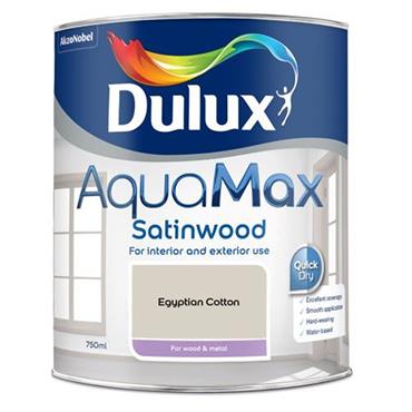 Dulux Aquamax Satinwood Egyptian Cotton 750ml