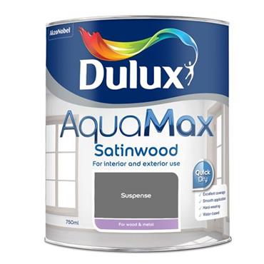Dulux Aquamax Satinwood Suspense 750ml