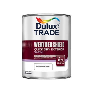 Dulux Weathershield Satin Extra Deep Base 1L