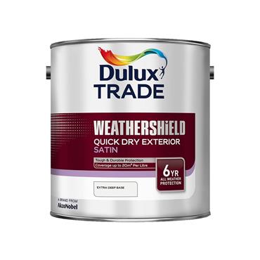 Dulux Weatheshield Satin Extra Deep Base 2.5L