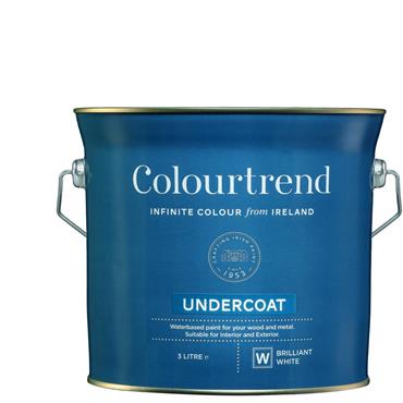 Colourtrend Undercoat White Base 3Lt