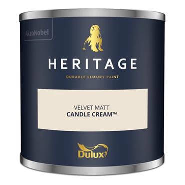 Dulux Heritage Tester Candle Cream 125ml