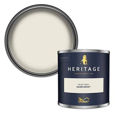 Dulux Heritage Tester Ochre White 125ml