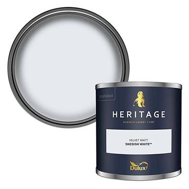 Dulux Heritage Tester Swedish White 125ml