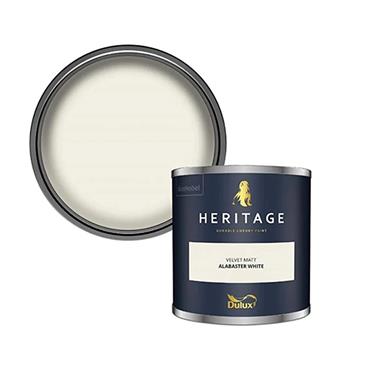 Dulux Heritage Tester Alabaster White 125ml