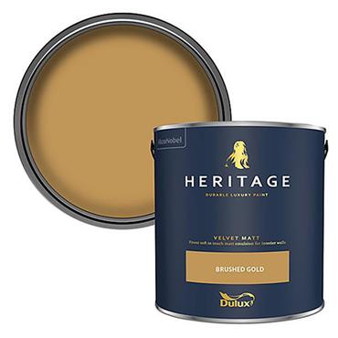 Dulux Heritage Tester Brushed Gold 125ml