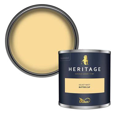 Dulux Heritage Tester Butter Cup 125ml