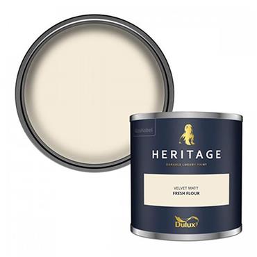 Dulux Heritage Tester Fresh Flour 125ml
