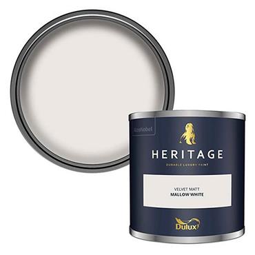 Dulux Heritage Tester Mallow White 125ml