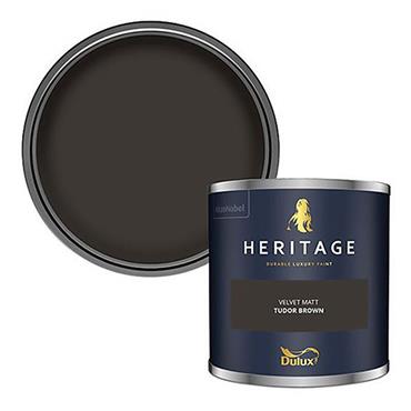 Dulux Heritage Tester Tudor Brown 125ml