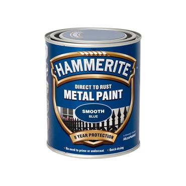 Hammerite Smooth Paint Blue 750ml