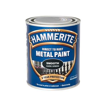 Hammerite Smooth Paint Dark Green 750ml