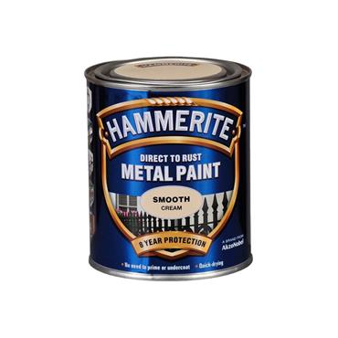 Hammerite Smooth Paint Cream 750ml