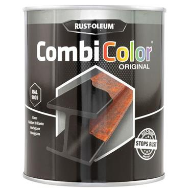 Rust-Oleum Combi Paint Black 250ml