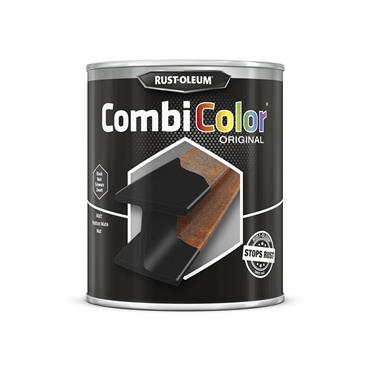 Rust-Oleum Combi Paint Black Gloss 750ml