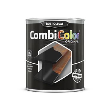 Rust-Oleum Combi Paint Satin Black 750ml