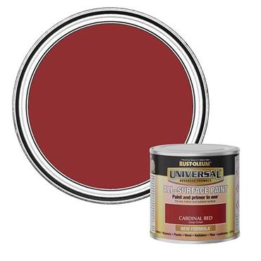 Rust-Oleum Universal Paint Cardinal Red 250ml