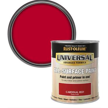 Rust-Oleum Universal Paint Cardinal Red 750ml