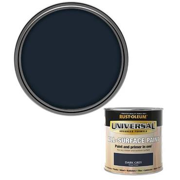 Rust-Oleum Universal Paint Dark Grey 250ml