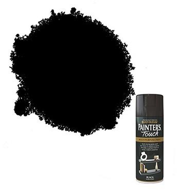 Painters Touch Spray Paint Gloss Black 400ml