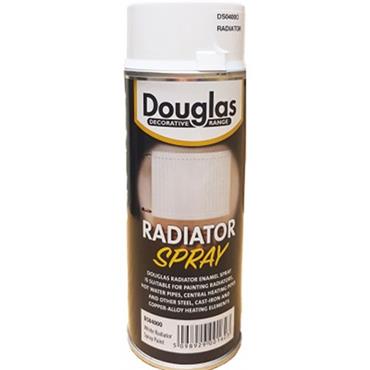 Douglas White Radiator Spray Paint 400ml