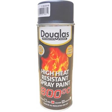 Douglas High Heat Resistant Spray Paint Black