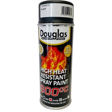 Douglas Heat Resistant Spray Paint Silv 400ml