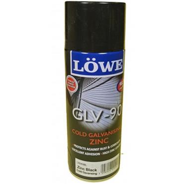 Lowe Zinc Rich Spray Black 400ml