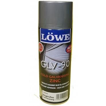 Lowe Zinc Rich Spray Silver 400ml