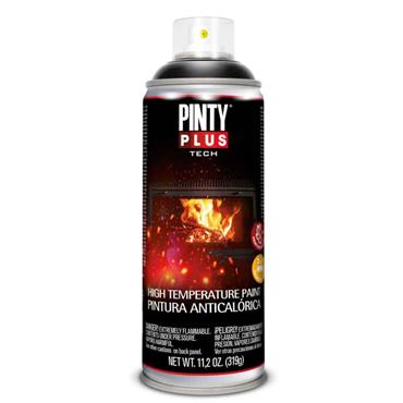 Pinty Plus Tech High Temp Matt Black 400ml