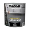 Ronseal Diamond Hard Floor Paint Black 2.5L