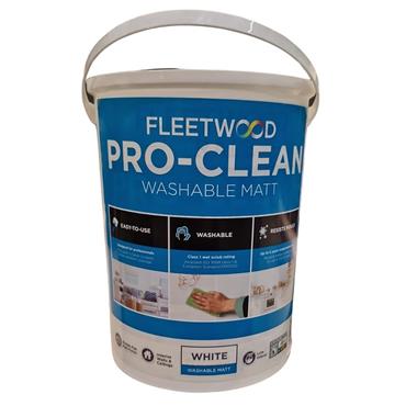 Fleetwood Trade Pro Clean Matt White 5L