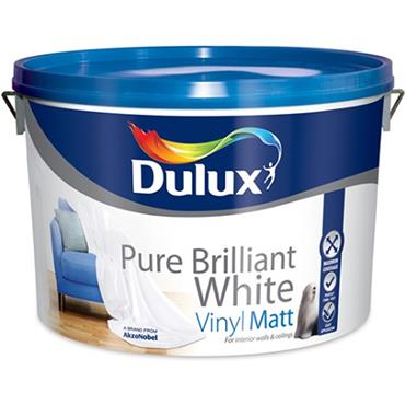 Dulux Vinyl Matt White 10L
