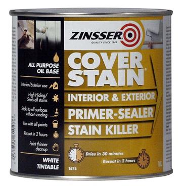 ZINSSER COVERSTAIN 1L