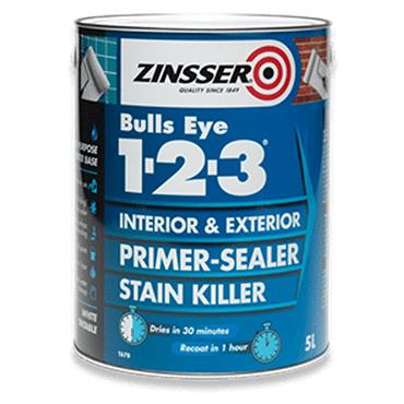 ZINSSER BULLSEYE 123 PRIMER 500ML