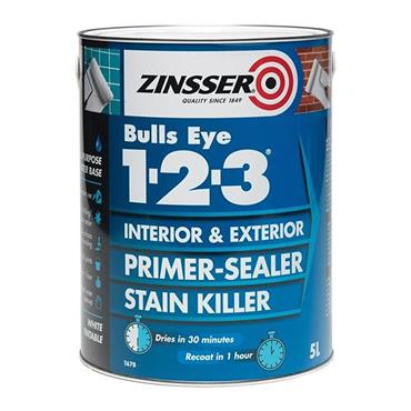 ZINSSER BULLSEYE 123 PRIMER 5LTR