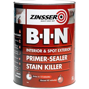 ZINSSER BIN PRIMER SEALER 5LTR