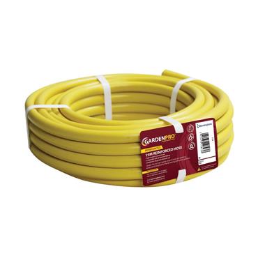 Garden Pro Yellow Reinforced Garden Hose 15M