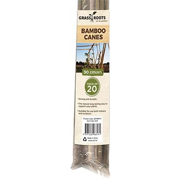 Grass Roots Bamboo Canes 90cm 20 Pack