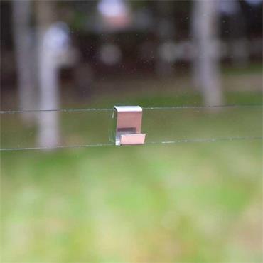 Greenhouse Glazing with  Clips 25 Pack