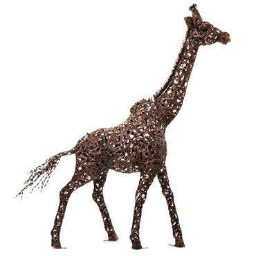 Creekwood Bronze Giraffe Sculpture Sml 150cm
