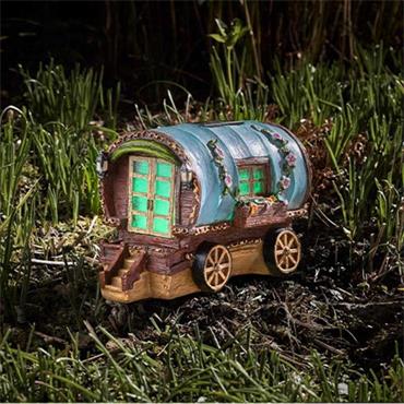 Gypsy Rose Solar Fairy House