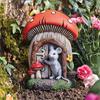 Mouse Door Fairy Planter