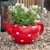 Teapot Heart Planter