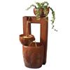Rustic LED Water Fountain 80cm