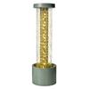 Cylinder Led Water Feature Antique Green