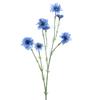 Blue Cornflower Stem 68cm