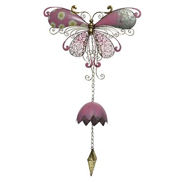 Iron Butterfly Windchime 71cm